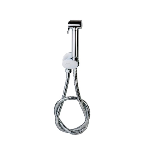 [KU40 1102] KIT DUCHA DE TELEFONO ROTABLE REDONDA CROMO